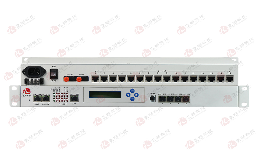 深夜成人视频科技-16E1+4GE 帶LCD顯示 PDH深夜视频网站