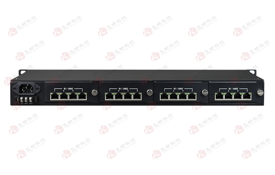 深夜成人视频科技-16E1+4xFE 物理隔離 帶LCD插卡 PDH深夜视频网站