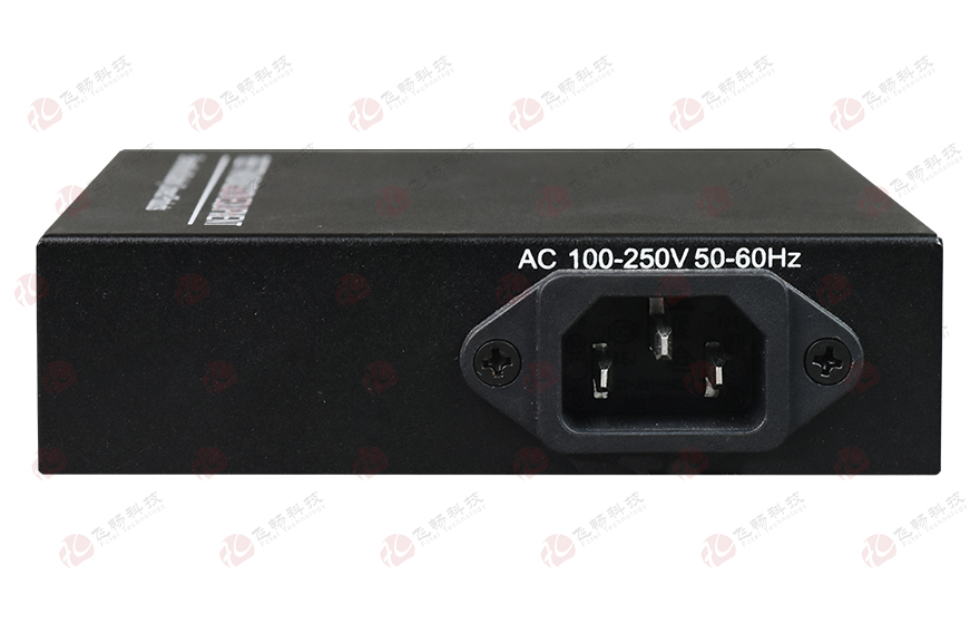 深夜成人视频科技-管理型 1光2電千兆光纖收發器(電源內置)