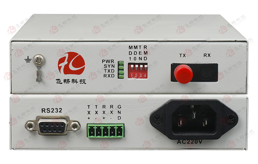 深夜成人视频科技-桌麵型RS232光貓