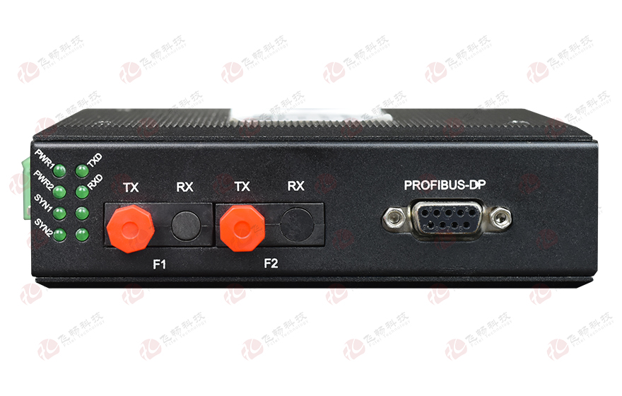 深夜成人视频科技-工業軌式 環網型1路Profibus-DP深夜视频网站 點對點光貓