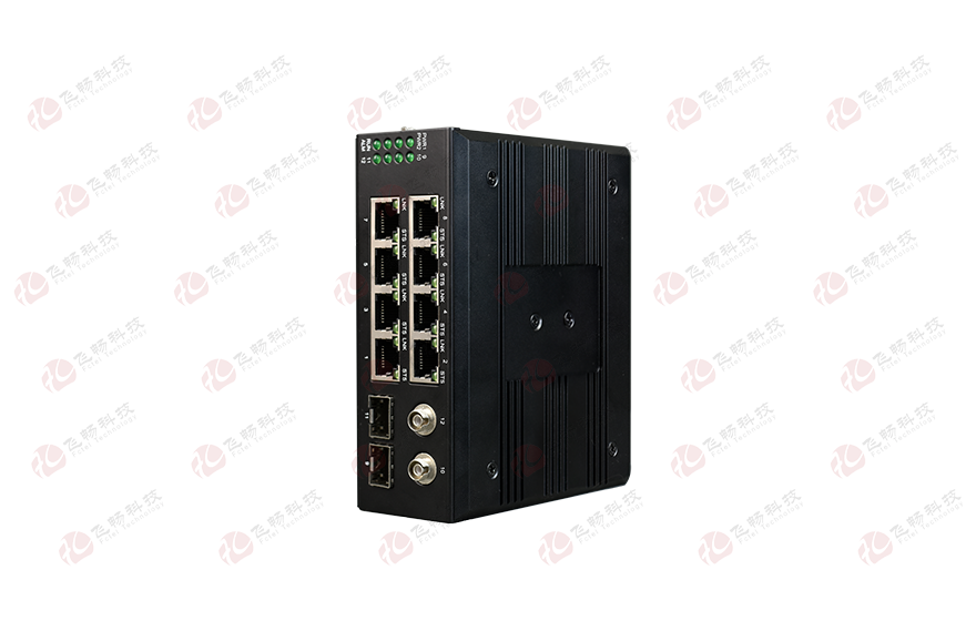 深夜成人视频科技-工業軌式管理型 帶bypass功能 8路千兆電+4路千兆光成人深夜网站