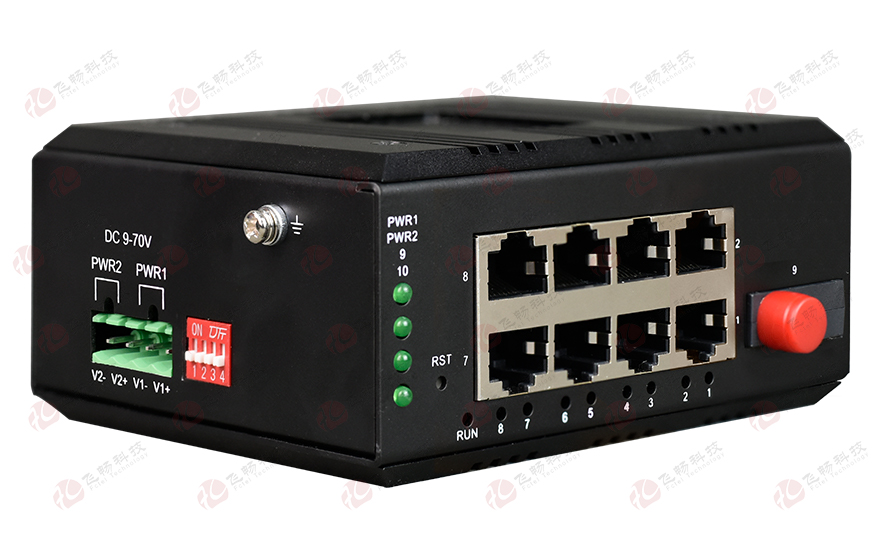 深夜成人视频科技-mini工業軌式 管理型帶 8路千電+1路千光