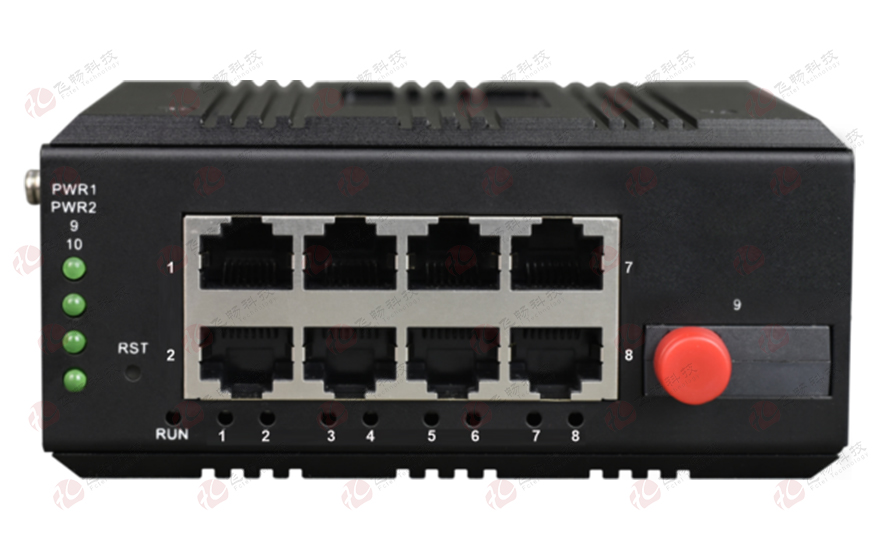 深夜成人视频科技-mini工業軌式 管理型帶 8路千電+1路千光
