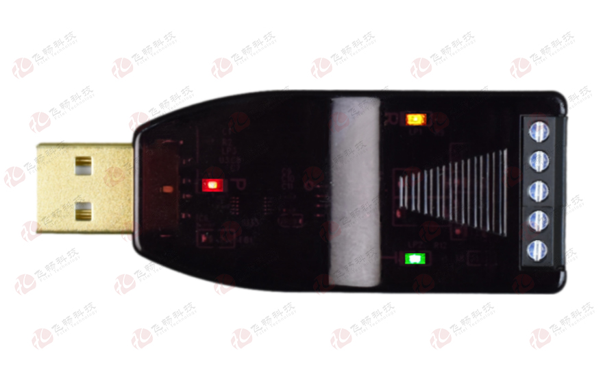 深夜成人视频科技-工業級 6KV防雷型 USB轉1路RS232/485轉換器