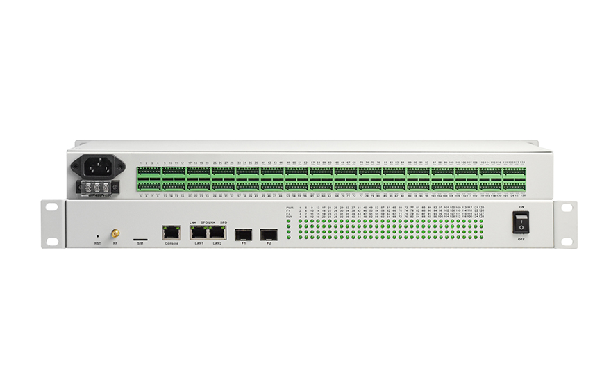 深夜成人视频科技-機架式1-128路DI/DO/AI/AO 轉網絡-4G-Lora   遠程測控終端