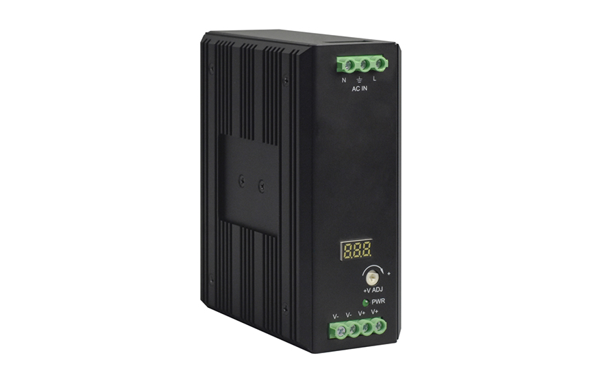 深夜成人视频科技-工業級導軌式 AC220V轉 DC12V15A/24V8A/48V5A(帶功率因素調整)   開關電源